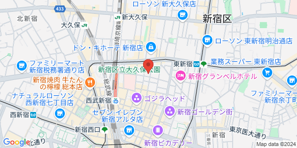 この店舗の地図