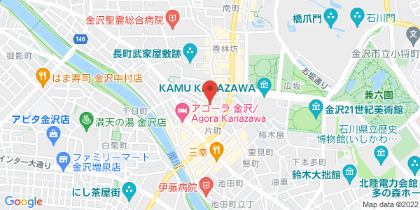 この店舗の地図