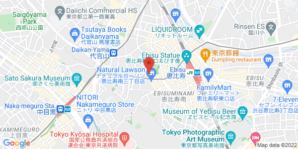 この店舗の地図