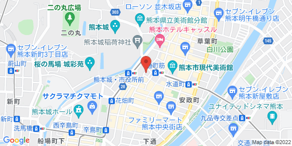 この店舗の地図