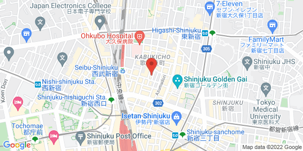 この店舗の地図