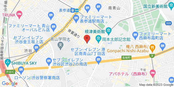 この店舗の地図