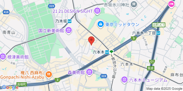 この店舗の地図