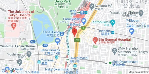 この店舗の地図