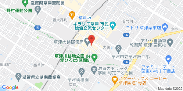 この店舗の地図