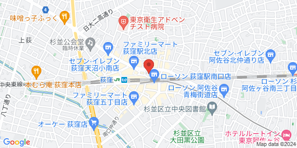 この店舗の地図