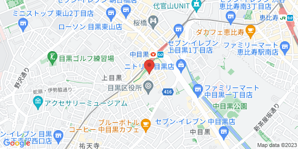 この店舗の地図