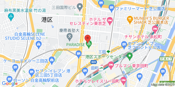 この店舗の地図