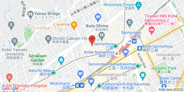 この店舗の地図