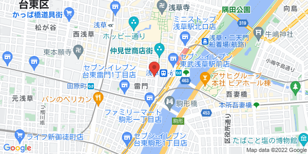 この店舗の地図