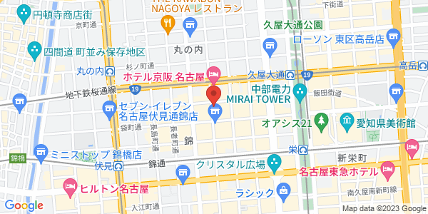 この店舗の地図