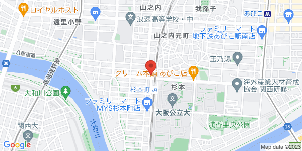 この店舗の地図