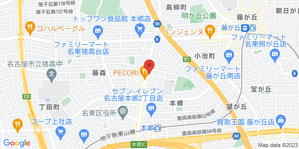 この店舗の地図