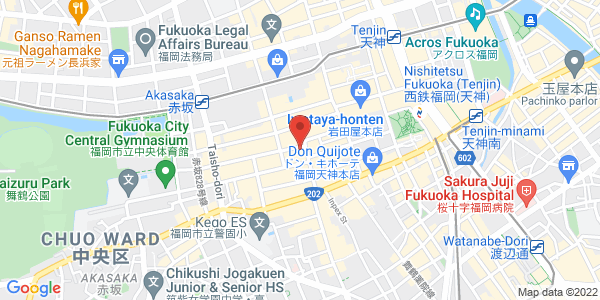 この店舗の地図