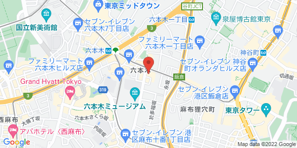 この店舗の地図