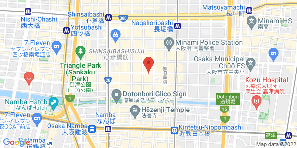 この店舗の地図